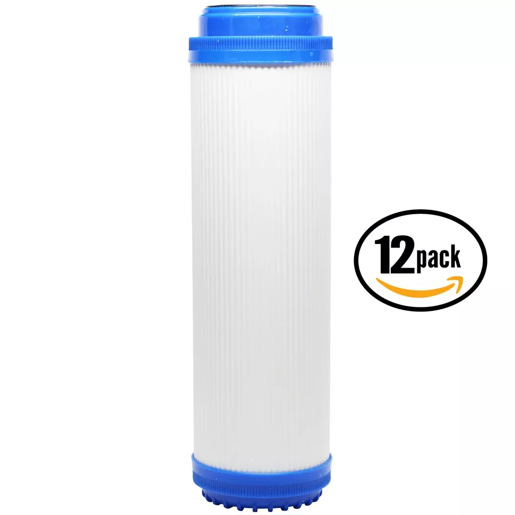 12-Pack H2O Distributors H2O-UCF-03 Granular Activated Carbon Filter Replacement