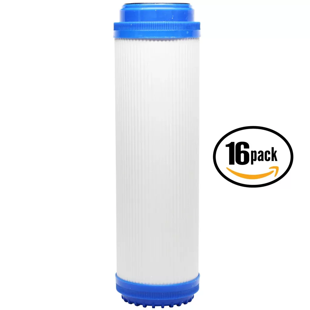 16-Pack Hydronix HF2-10BLBK12 Granular Activated Carbon Filter Replacement