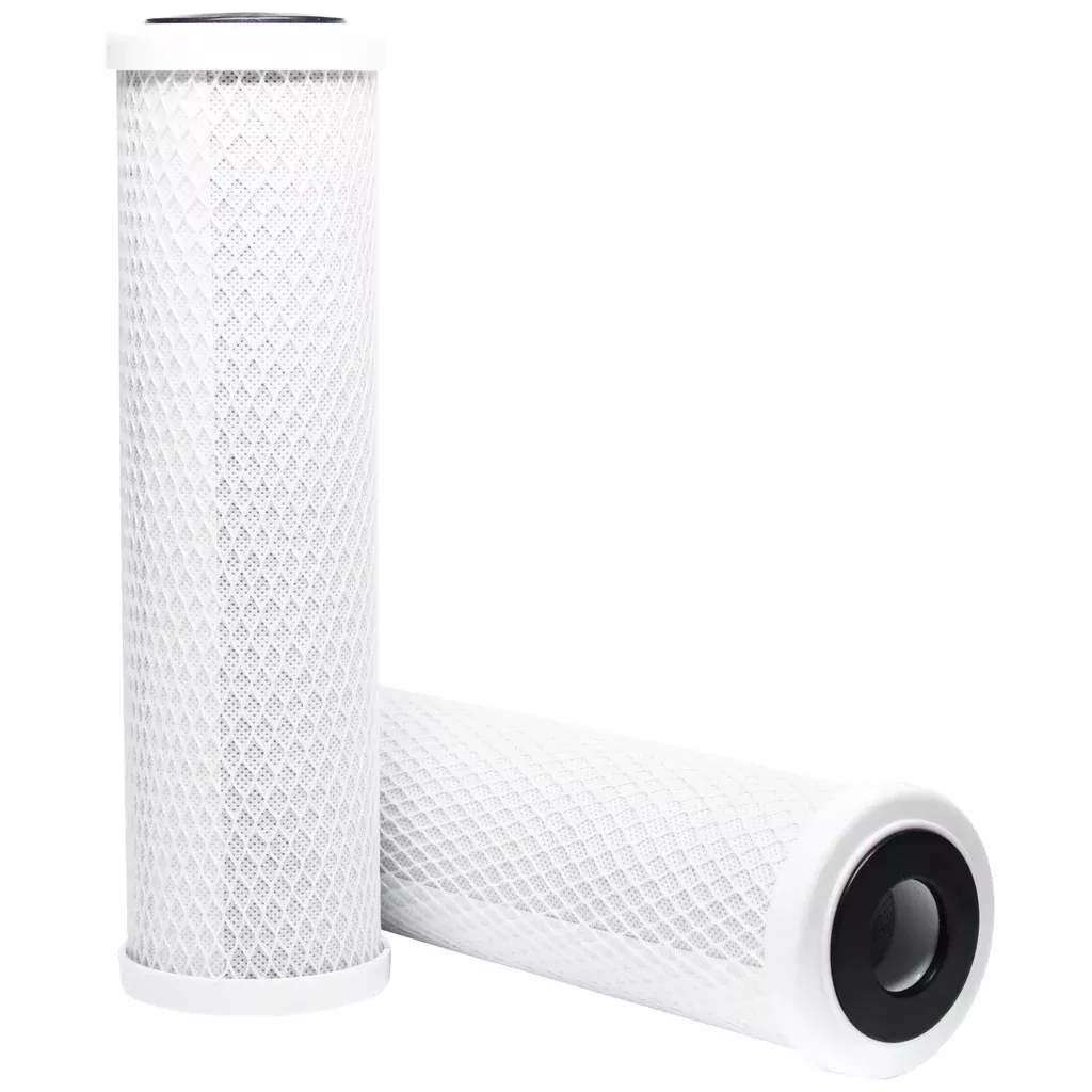 2-Pack AquaFX Bar-50-CB Activated Carbon Block Filter Replacement