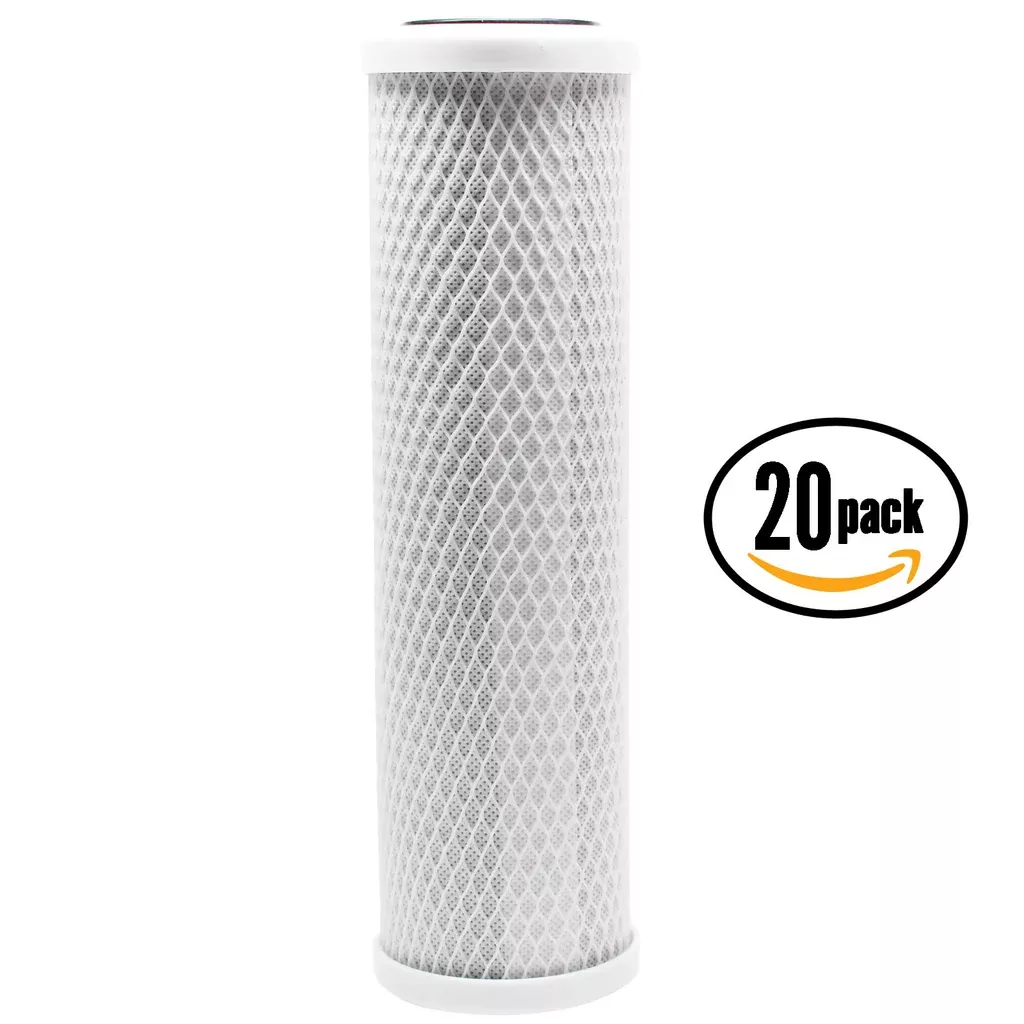 20-Pack Pentek 158616 Activated Carbon Block Filter Replacement