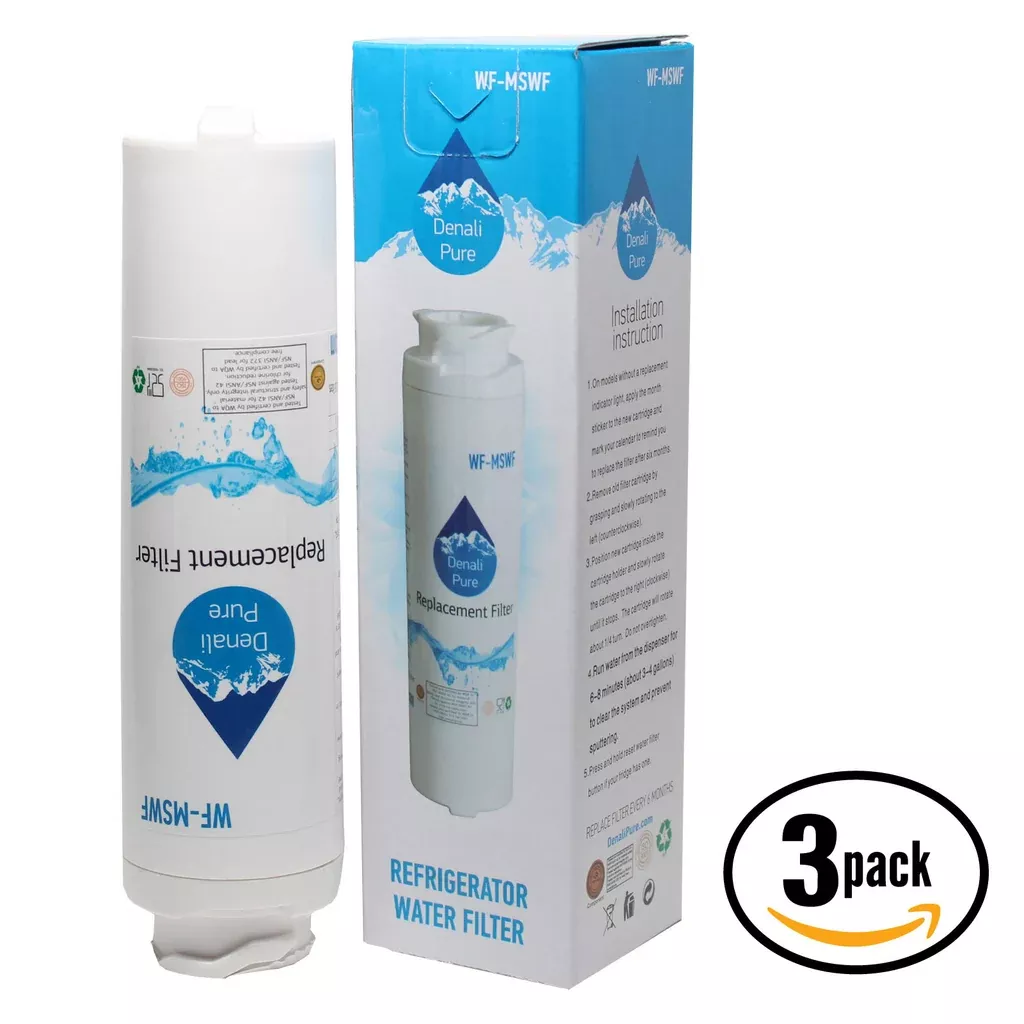 3-Pack General Electric PSF26PGWCBB Refrigerator Water Filter Replacement