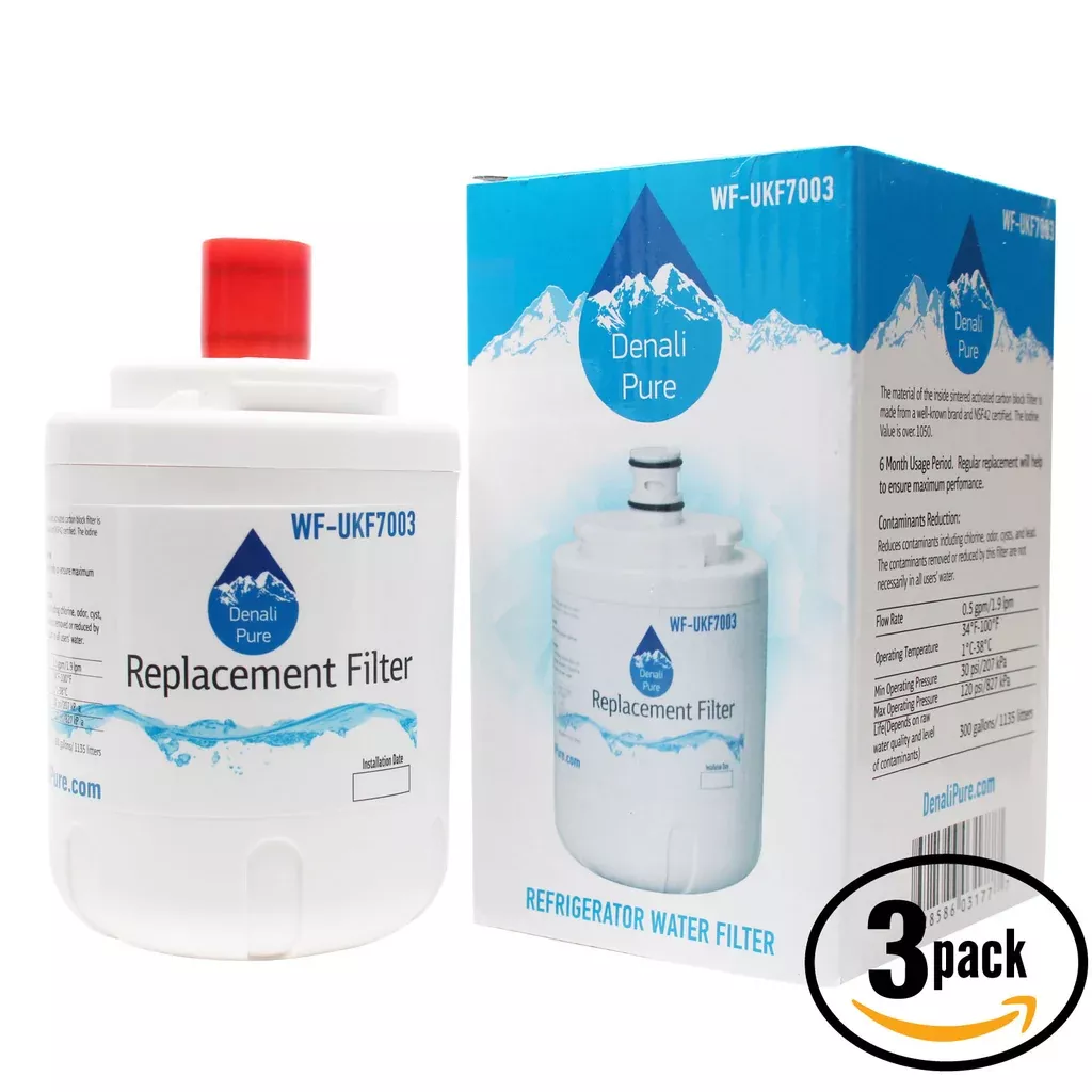 3-Pack Jenn-Air JS48PPDBDA Refrigerator Water Filter Replacement