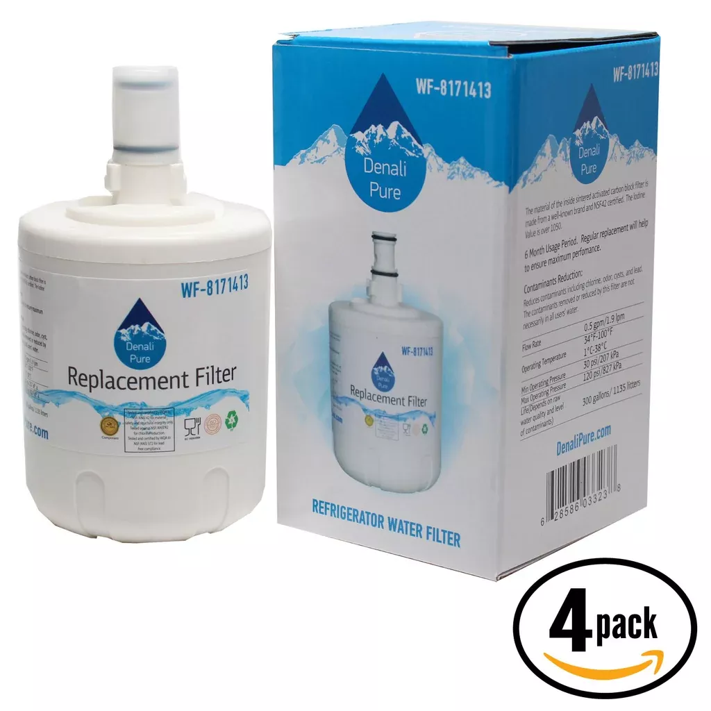 4-Pack Estate TS22AEXHW00 Refrigerator Water Filter Replacement
