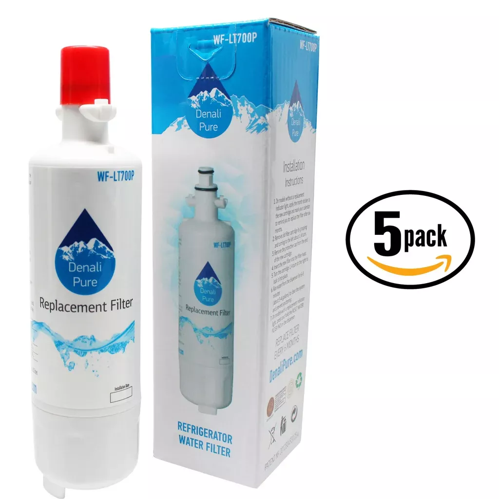 5-Pack Kenmore/ Sears 79571063012 Refrigerator Water Filter Replacement
