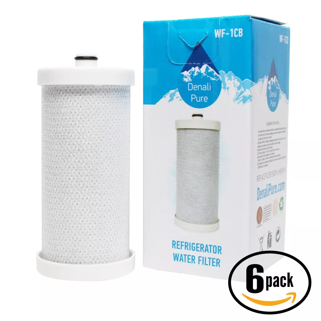 6-Pack Frigidaire 1CB Refrigerator Water Filter Replacement
