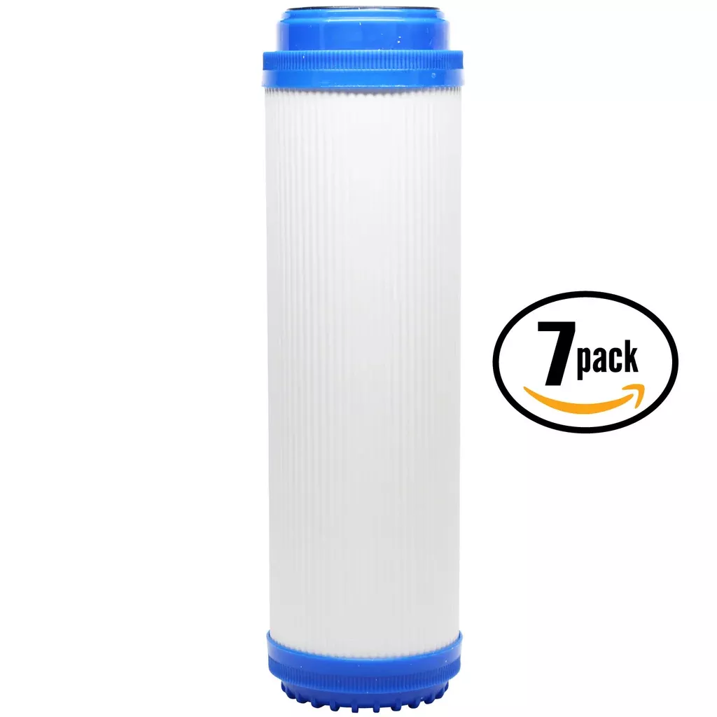 7-Pack iSpring RCC1P Granular Activated Carbon Filter Replacement
