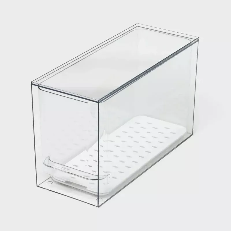 9.4 L Tall Ventilated Fridge Drawer Storage