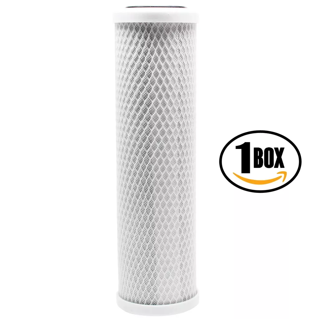 Box of Hydronix HF2-10CLBK12 Activated Carbon Block Filter Replacement
