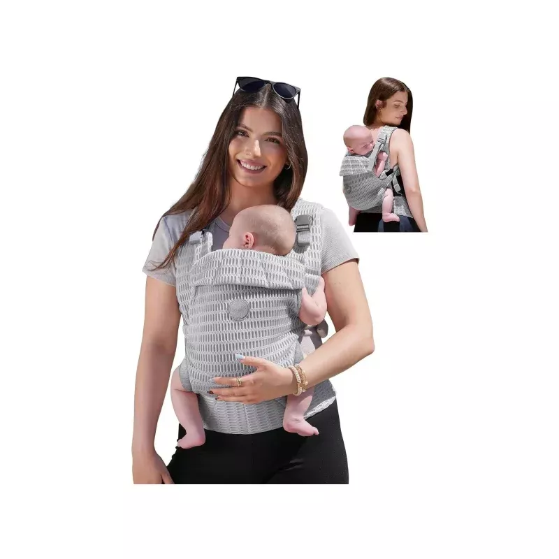 Breathable Mesh Baby Carrier With Head Support