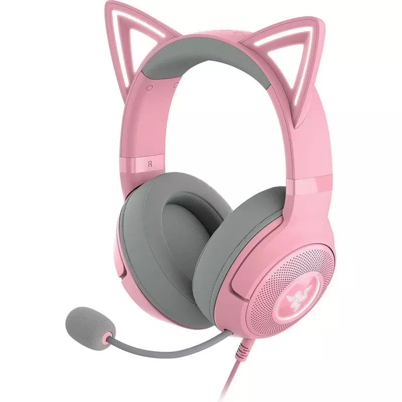 Kraken Kitty V2 Wireless Gaming Headset - Pink