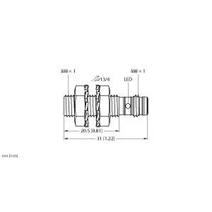 TURCK BI2-EG08K-RP6X-V1131 Inductive Sensor