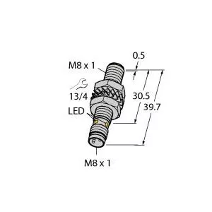 TURCK BI2-M08-AN6X-V1131 Inductive Sensor