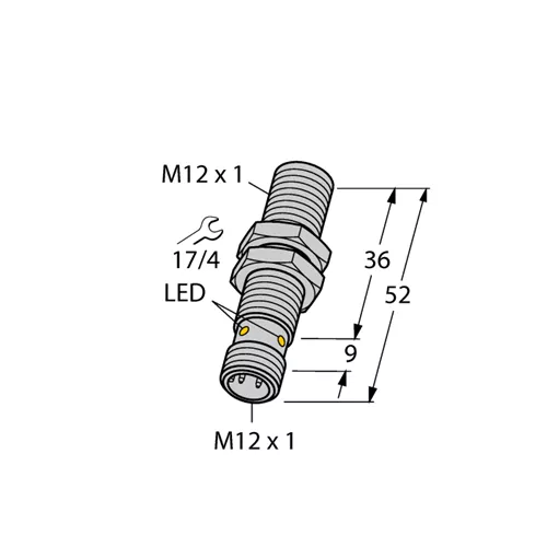 TURCK BI2-M12-Y1X-H1141 - Inductive Sensor