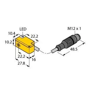 TURCK BI2-Q10S-AZ31X-0.2-RS4.2T Inductive Sensor