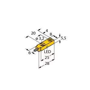TURCK BI2-Q5.5-AG6X Inductive Sensor