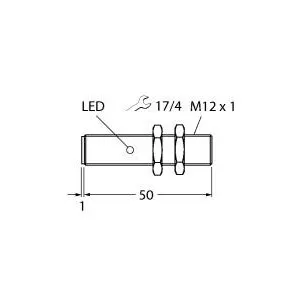TURCK BI4-G12-RN6X-H1143 Inductive Sensor