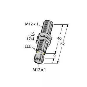 TURCK BI4U-MT12E-AP6X-H1141 Inductive Sensor