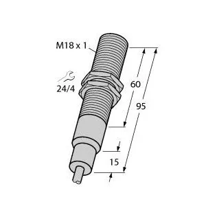 TURCK BI5-EM18-AP6/S907 7M Inductive Sensor