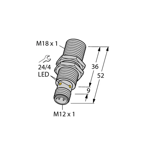 TURCK BI5-EM18-Y1X-H1141 - Inductive Sensor