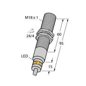 TURCK BI5-EM18D-VP6X/S120 Inductive Sensor