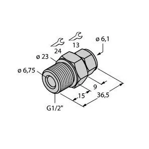 TURCK CF-M-6-G1/2-A4 Accessories